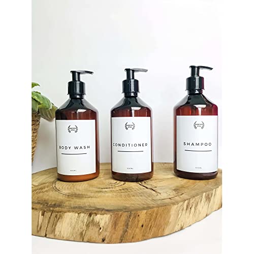 KIT DE FRASCOS ÂMBAR