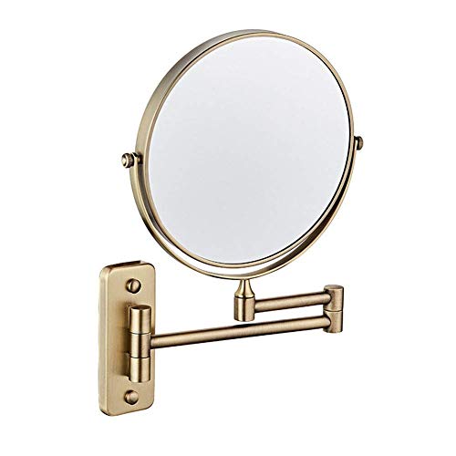 Miroir à raser extensible avec fixation par perçage de salle de bain