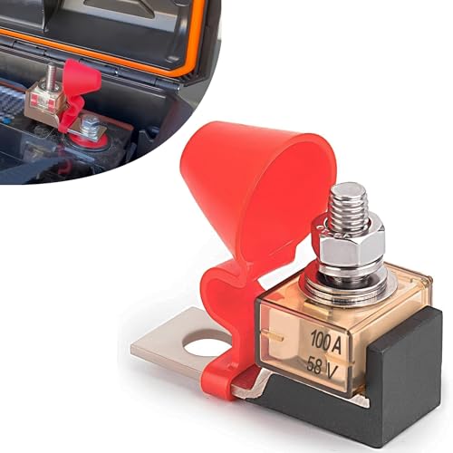 Bloc de fusibles 100A étanche IP66 58V pour alimentation principale de bateau