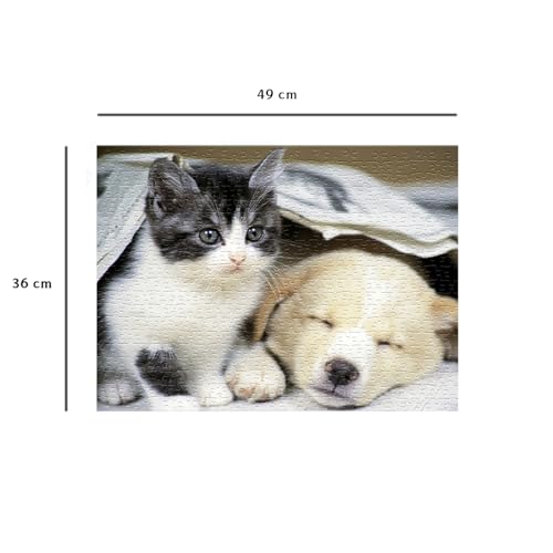 Nathan - Puzzle 500 pièces - Réveille-toi - Adultes et enfants dès 12 ans - Puzzle de qualité supérieure - Encastrement parfait - Collection Tendresse - 12000967