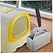 HAPINARY Cat Litter Scoop Holder Versatile Storage Stand for Standard Scoops Keeps Floors Organized Multi-Functional Litter Scooper Container Design