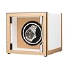 watch winder, unit watch high-grade solid wood pattern matte lacquer automatic watch winder, silent rotating motor, antimagnetic, 16.2 * 16.7 * 15.4 cm #1