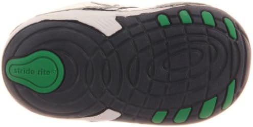 Stride Rite Soft Motion Artie Sneaker (Infant/Toddler),White/Navy,3 XW US Infant | Image 2