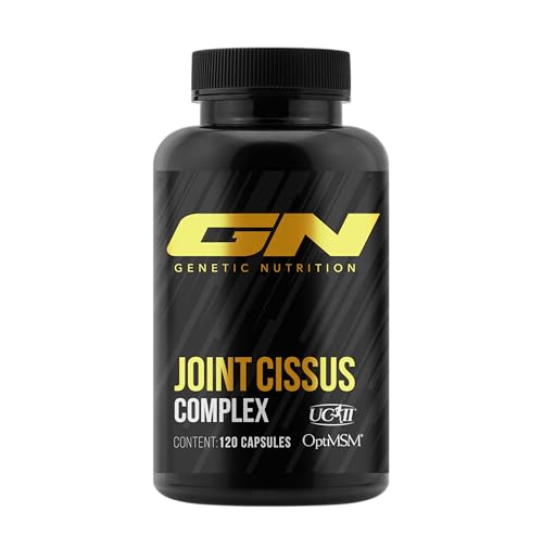 GELENK Komplex – Glucosamin, Chondroitin, Cissus Quadrangularis, je 1000 mg pro Tagesdosis & je 500 mg MSM – Für Gelenke & Knochen – Mit Hyaluronsäure & Vitamin C – 120 Kapseln – GN Laboratories