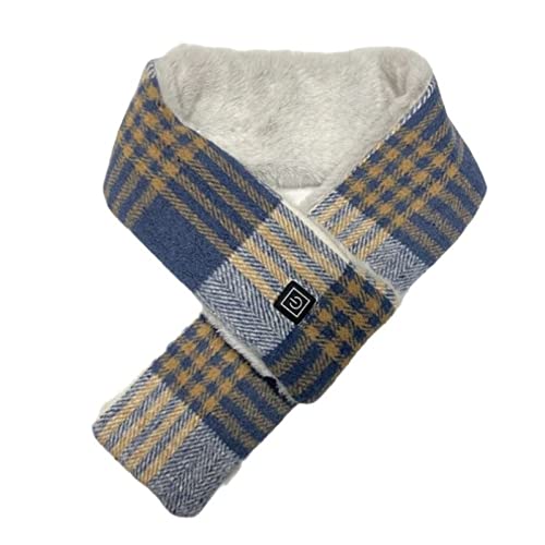Heated Scarf for Women Men Rechargeable (Charger Not Included), Heating Pad for Neck, Winter Neck Heating Pad