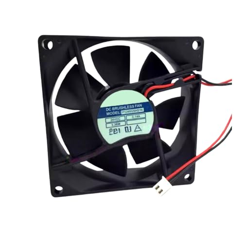 Nuevo Ventilador de refrigeración para MARTECH P1248025HS1N DC24V 0.14A 3.36W 8CM 2PIN