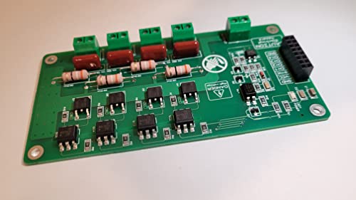 4 Channel V2 Ac 500W-1000W Programmable Light Dimmer Module Controller Board Compatible With Arduino, Raspberry Mic Compatible 50/60Hz Phase Control #TOP3