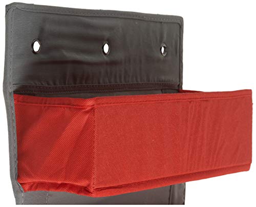 Household Essentials 2169-1 Over-the- Over-the-Door Organizer, Red - Thumbnail 6