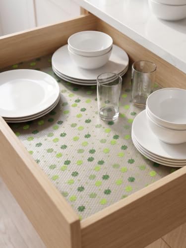 Image of [New Launch] Porslin Heavy-Duty Non-Slip Shelf Liner (45cm x 5m) - Durable EVA Non-Adhesive Waterproof Mat for Kitchen Cabinets, Drawers & Fridge - Washable, BPA-Free Food Safe Cupboard Paper