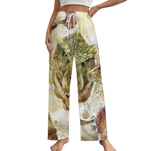 Pantalon de nuit dinosaure pour des soirées cocooning confort
