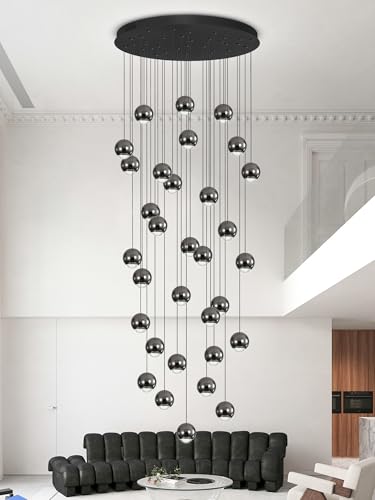 ykolupty LED Globe Chandelier