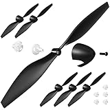 6 Sets Hanaive RC Plane Propellers Compatible with TR-C385 and TR-C285G Propellers RC Airplane Carbon Fiber Nose Cone Compatible with Propeller Savers and Adapters