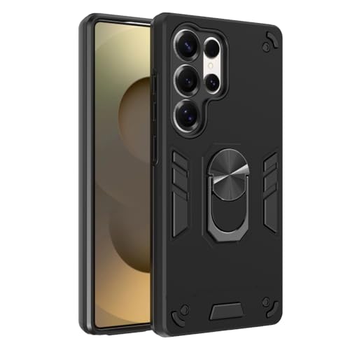 Image of NDCOM for Samsung S25 Ultra Back Cover | Premium S25 Ultra Case for Maximum Protection | Sleek Design Samsung S25 Ultra Back Cover | Ring Holder Case