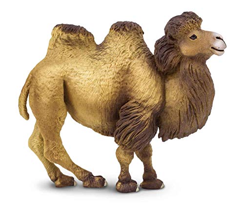 Safari Ltd Wild Safari Wildlife Bactrian Camel Realistic Hand-Painted Toy Figurine Model For Ages 3 And Up