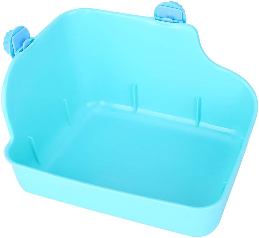 Rabbit Litter Box Toilet, Small Animal Litter Box, Square Shape Bunny Litter Tray for Chinchilla Cage