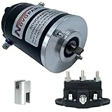 NOVOPARTS Leveling System Hydraulic Pump KIT - Motor 167576 Compatible with 414018 & #F000MM0809 045-167567, Polarity Reversing Solenoid Part Number 118246 and Collar Coupling Included