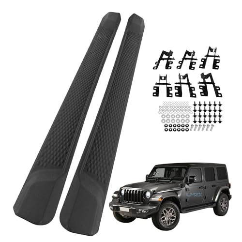Estribos laterales estilo OE para Jeep Wrangler 2018-2025 miniatura 7