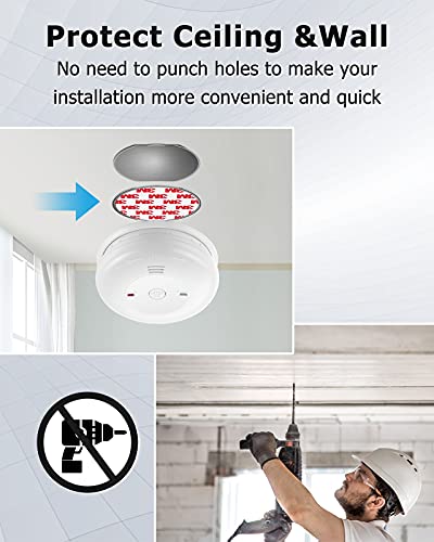 Siterlink Carbon Monoxide Detectors Battery Operated, Co Detector With Test-Silence Button, 7-Year Ul Listed Carbon Monoxide Alarm With Electrochemical Sensor, Gs811-A, 1 Pack #TOP7