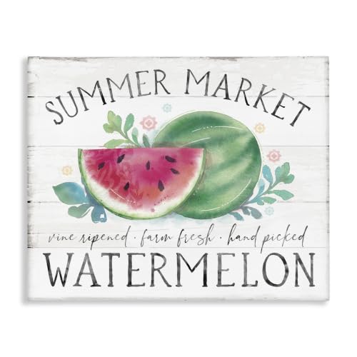 Watermelon Farm Country Grain, 16 x 20 Inch Canvas Wall Art