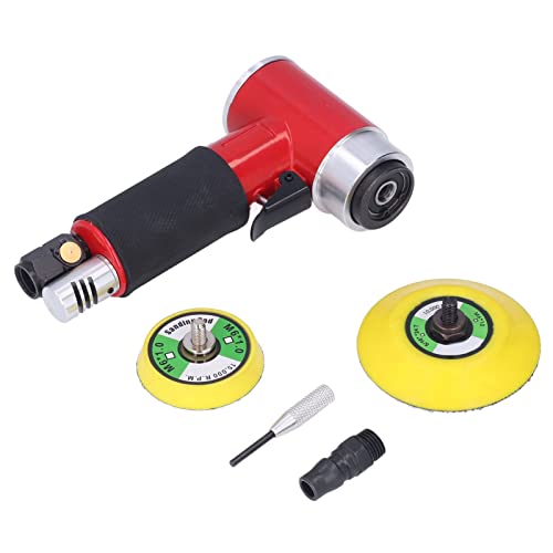 CFTGIW - CFTGIW Air Sander Eccentric Pneumatic Grinder Grinding Sanding Machine for Woodworking OW?942 Sanding Waxing for Use Speed Smooth Eccentric Even Grinding Even Ensures Effect Air