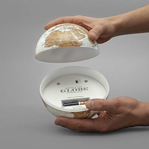 Globe terrestre rotatif de précision au design contemporain - 6