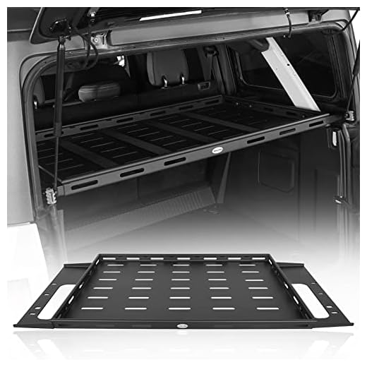 Hooke Road Trunk Cargo Rack for 2021-2026 Ford Bronco 4-Door Hardtops