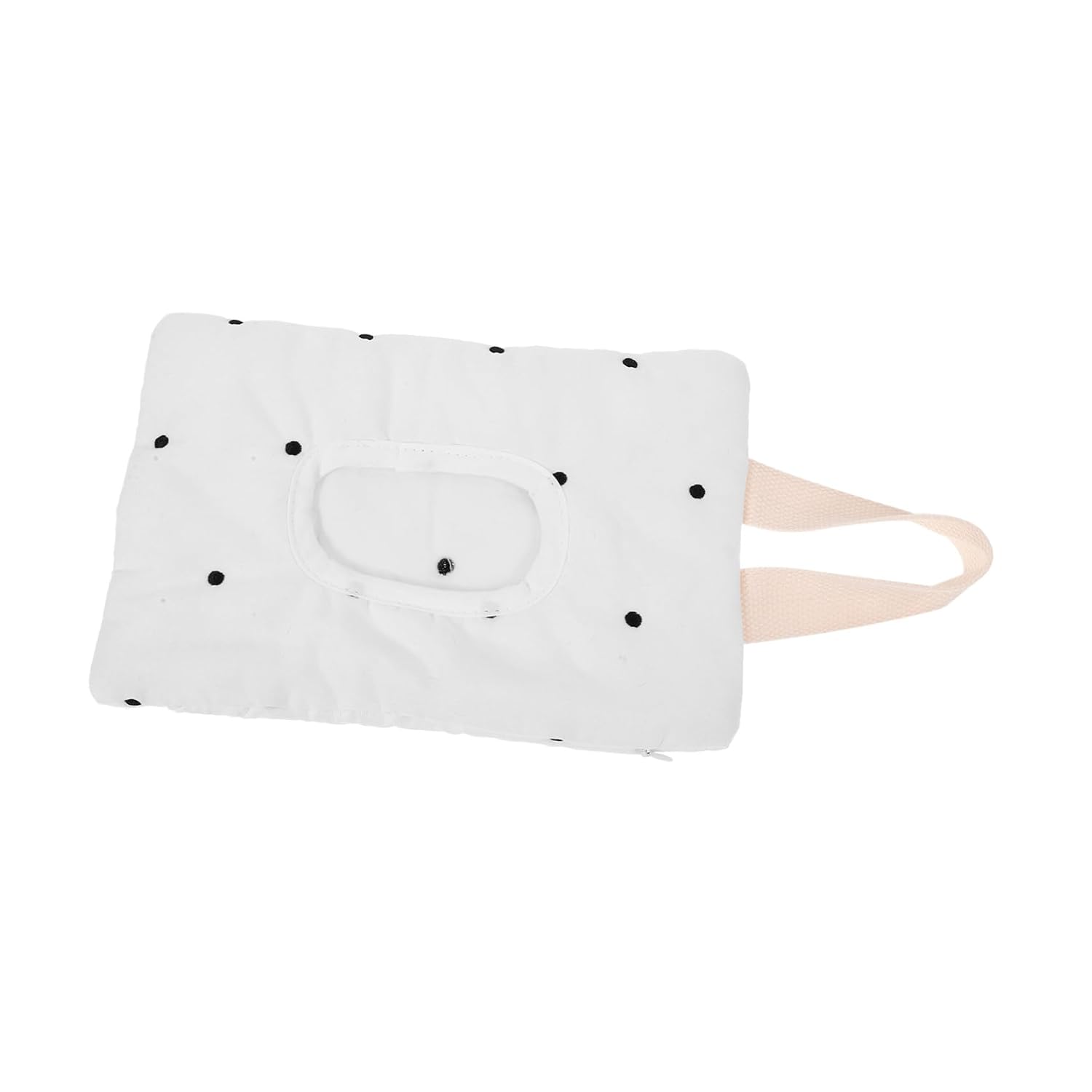 Wakauto 5pcs Hanging Wipe Dispenser Bag for Wipes Lightweight Wet Tissues Holder Stylish Dot Pattern for Easy Access Strollers and Car Seats for Parents