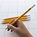BAZIC Pencil Wood Pre-Sharpened #2 HB Jumbo Pencils, Latex Free Eraser, Premium Wood Pre Sharpened Yellow Pencils for School Office (4/Pack), 1-Pack
