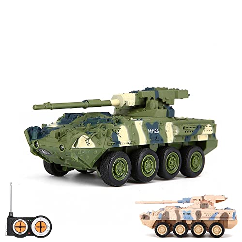 RC Mini char télécommandé avec batterie intégrée M1128 Stryker, véhicule de réservoir avec télécommande