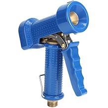 Alvinlite High Pressure Sprayer, Kitchen Cleaning Spray Head Spray Nozzle for Hotel Restaurant Kitchen, G1/2in High Pressure Garden Hose Sprayer G1/2in Male Thread Spray