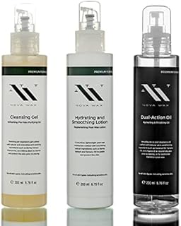 Nova Wax Pre and Post Waxing Products, Before and After Waxing Skin Care for Professional Estheticians, Waxing Kit.