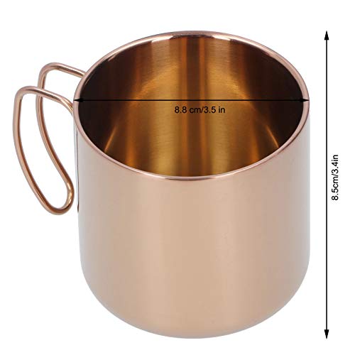 Taza de café, vajilla, 400 ml de acero inoxidable 304, taza portátil, taza de café, práctica segura y confiable, para… - Imagen 7