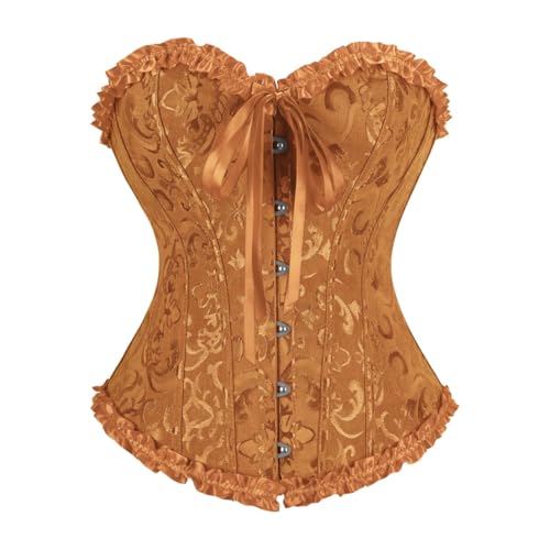 Image of frawirshau Women's Overbust Costume Corset Renaissance Victorian