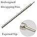 ZOEKIM 3Pcs Decapping Pin Upgrade for Lee 90783/90292 Universal Decap Die Tactical Hunting Handgun Accessories Silver