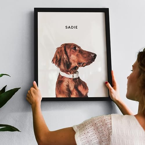 Furrlio Pet Portrait from Photos - Dog & Cat Watercolor Gift