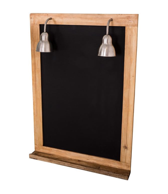 Blackboard 2 Lights 100 x 70 cm