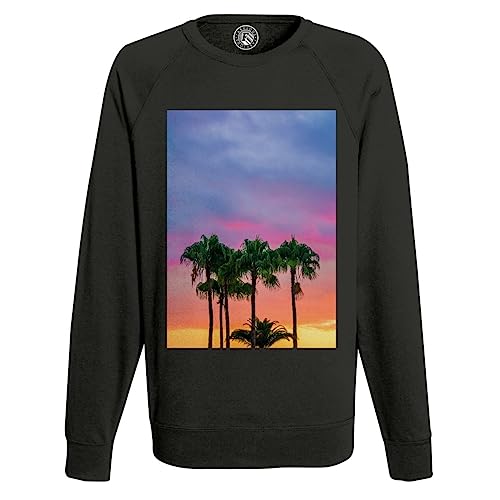 Sweat Homme Palmiers Coucher de Soleil Fini les Tenues Ternes