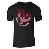 Pop Threads Team Valor Trainer Black M Short Sleeve T-Shirt
