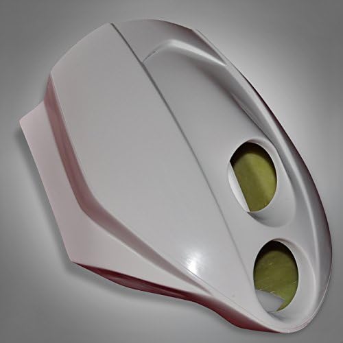 DR44 RICAMBI Mask Cosplay Mask Fibreglass Street Fighter GSX R Honda Suzuki Bandit Costume White