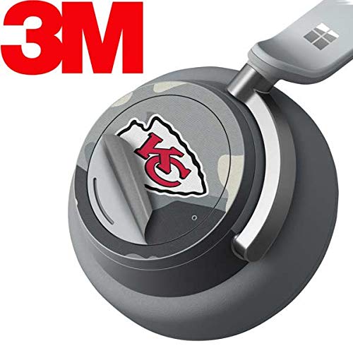 Skinit Decal Audio Skin Compatible with Surface Headphones - Officially Licensed NFL Kansas City Chiefs Camo Design