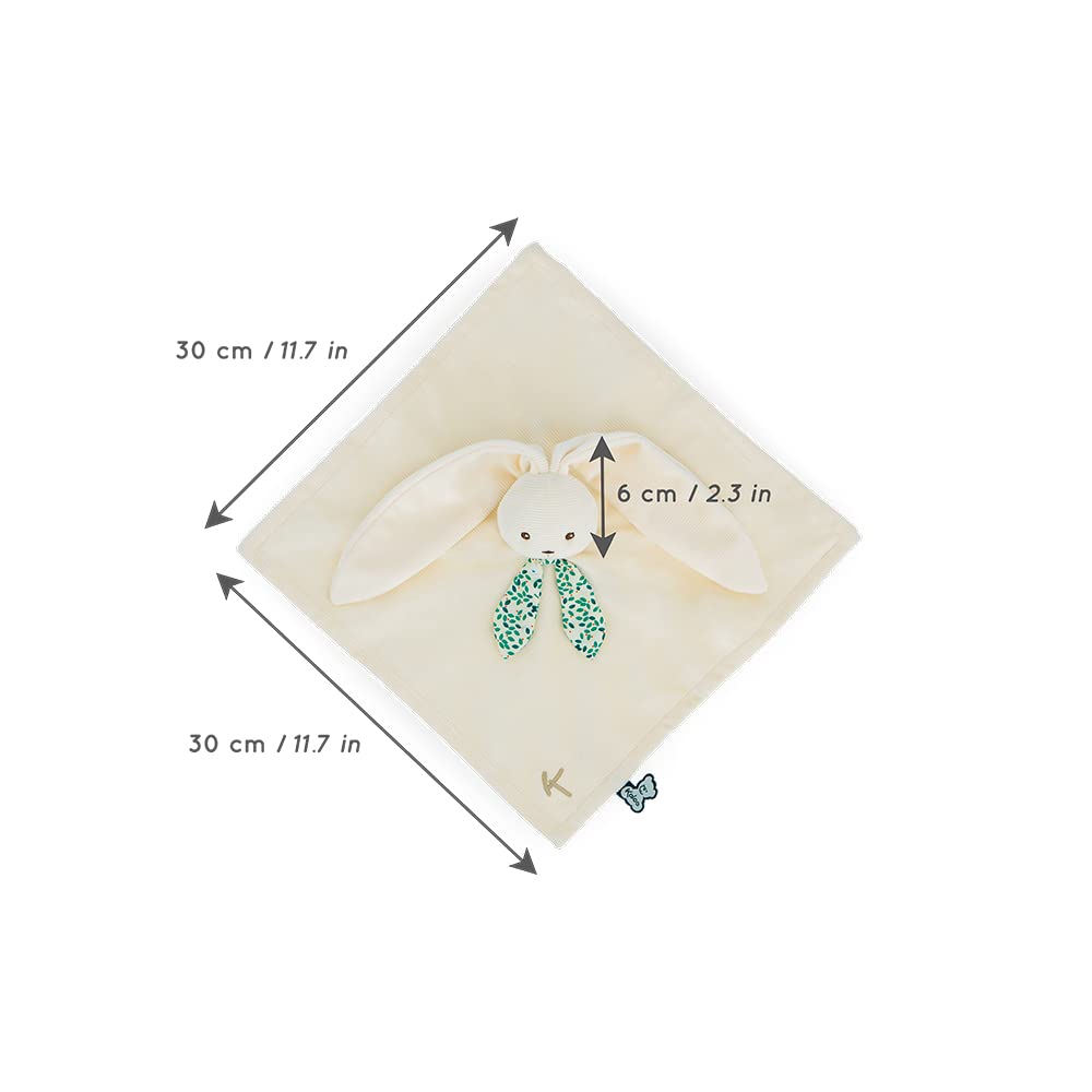 Kaloo, Lapinoo, Rabbit Comforter, Babies’ Plush, Cream Colour, Square: 11.8"x11.8" / 30x30 cm - Image 4