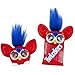 FURBY Minis 12 Pack of The Hershey Company Figures, Tiny Collectible 1-Inch Candy Toys, Halloween Handouts for Kids, 6+ (Amazon Exclusive)