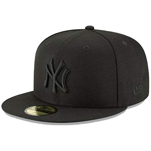 Image of New Era New York Yankees Black on Black Basic 59FIFTY Fitted