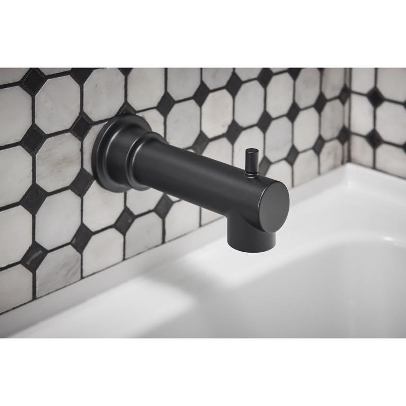 ARLYS Matte Black POSI-Temp TUB/Shower miniatura 5