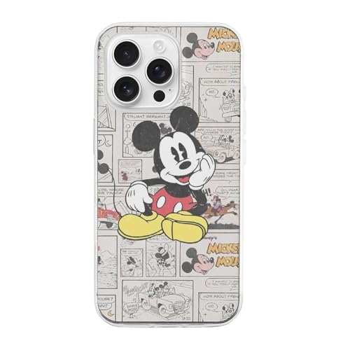 �f�B�Y�j�[ �~�b�L�[�}�E�X IPhone16 �Ή� �P�[�X �ϏՌ� �y���^ ���ϖh�~/Qi�������C�����X�[�d�Ή� �X�}�z�P�[�X ����~�� �w��h�~