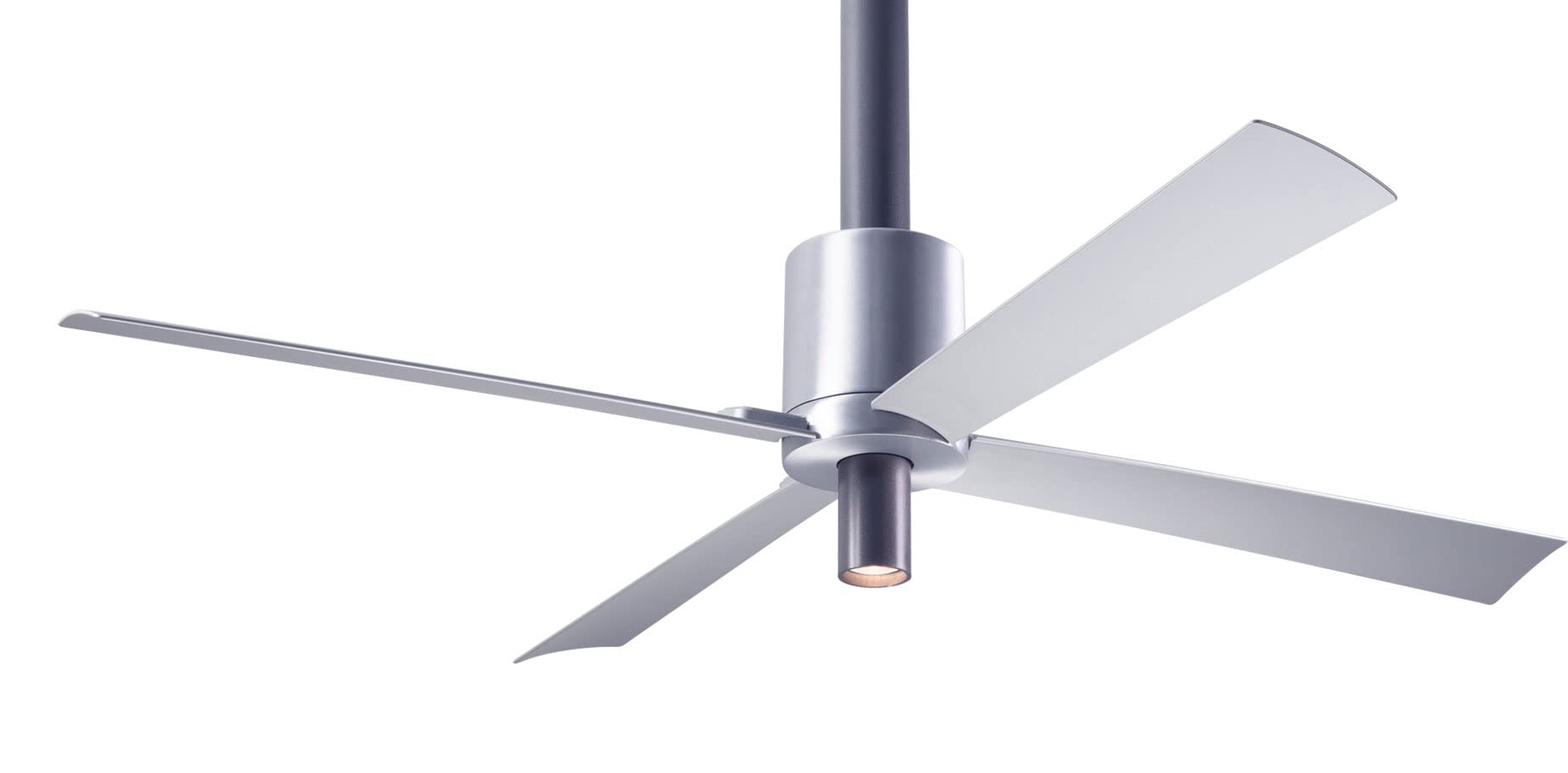 Pensi DC 52 in. LED Aluminum/Anthracite Ceiling Fan with Aluminum Blades
