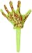 Cake Decorating  12-Count Halloween Monster Hand Cupcake Picks, Green