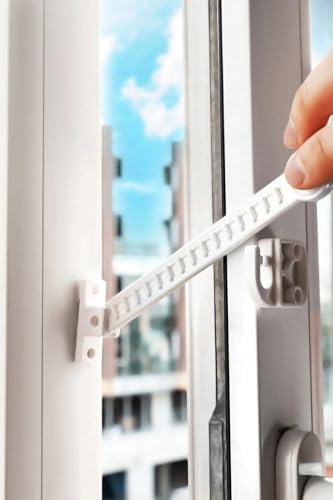 Lirazon Pencere Çocuk Kilidi Pencere Kilidi Pencere Havalandırma Kolu Bebek Çocuk Güvenlik 5 Adet - Görsel 3