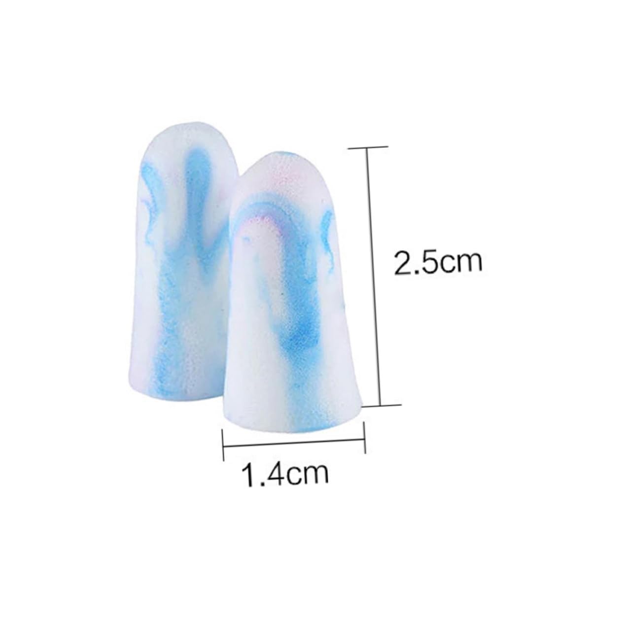 KOMBIUDA Noise Reduction Ear Plugs 4 Pack Mute Ear Protectors for Work and Hearing