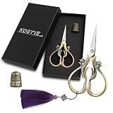 Embroidery Scissors Vintage, Sewing Scissors Sharp Tip Stainless Steel, DIY Tools Dressmaker Shears